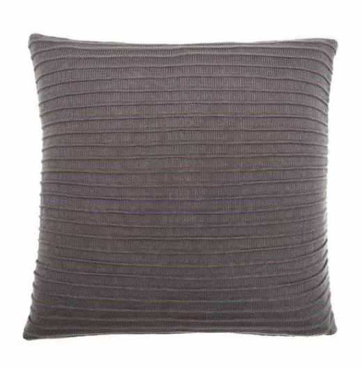 Picture of PLEATED KNIT - FLANNEL - PILLOW - 22" X 22"