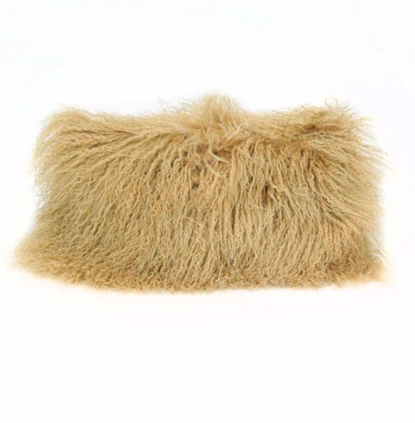 Picture of TIBETAN LAMB CAMEL PILLOW - 10"X 18"