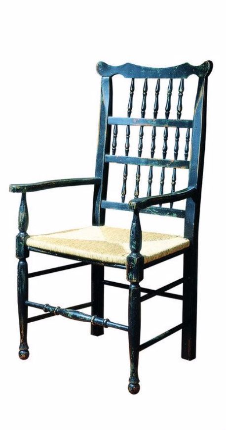 Picture of DOVER ARM CHAIR WITH RUSH SEAT