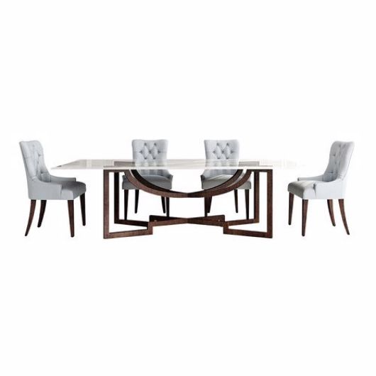 Picture of METROPOLITAN WOOD TOP DINING TABLE