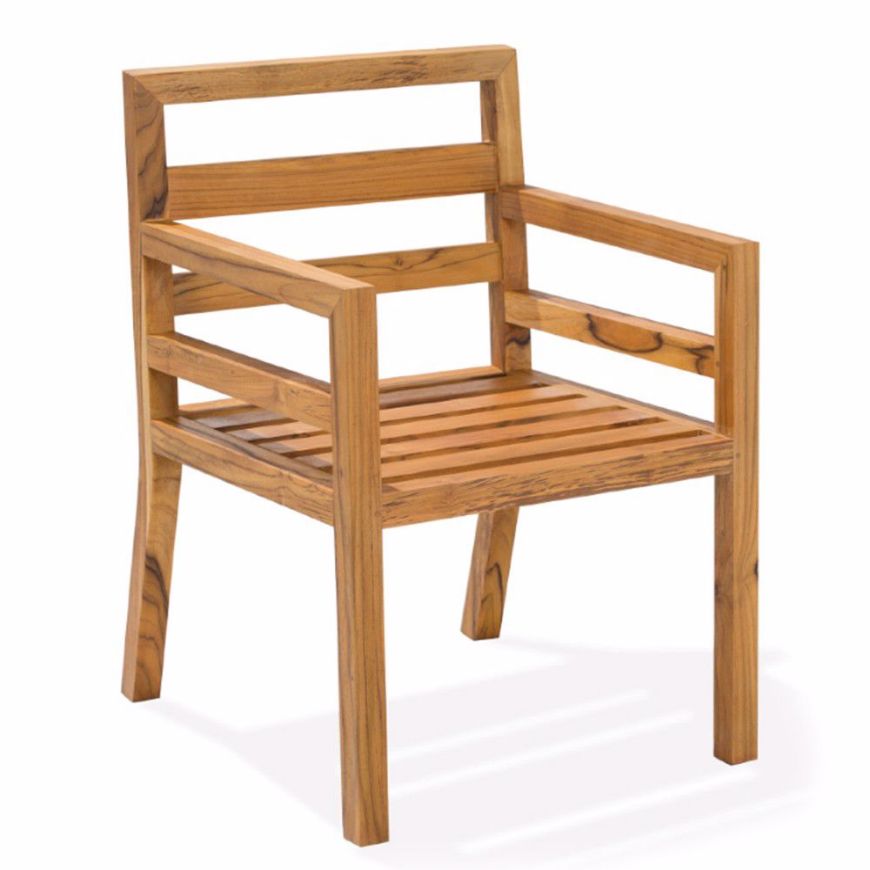 Picture of CALI DINING CHAIR WITH ARMS
