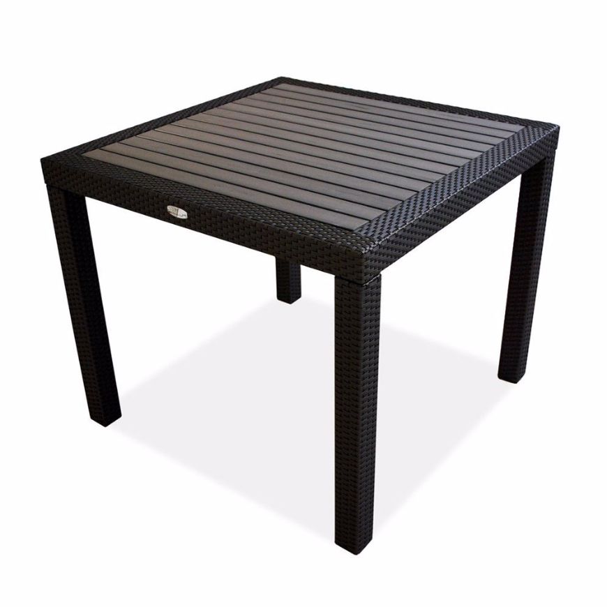 Picture of MARBELLA 36" SQUARE DINING TABLE WITH FAUX TEAK TOP
