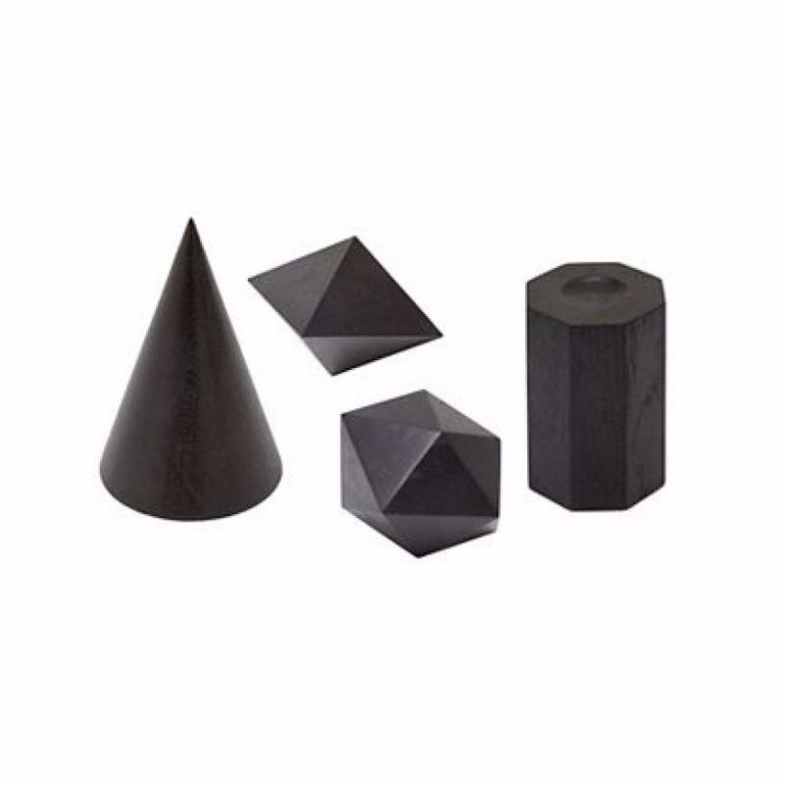 Picture of EBONY GEOMETRIC OBJECTS