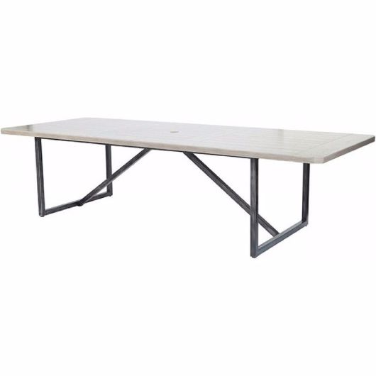 Picture of AMALFI 112 RECTANGULAR DINING TABLE BASE