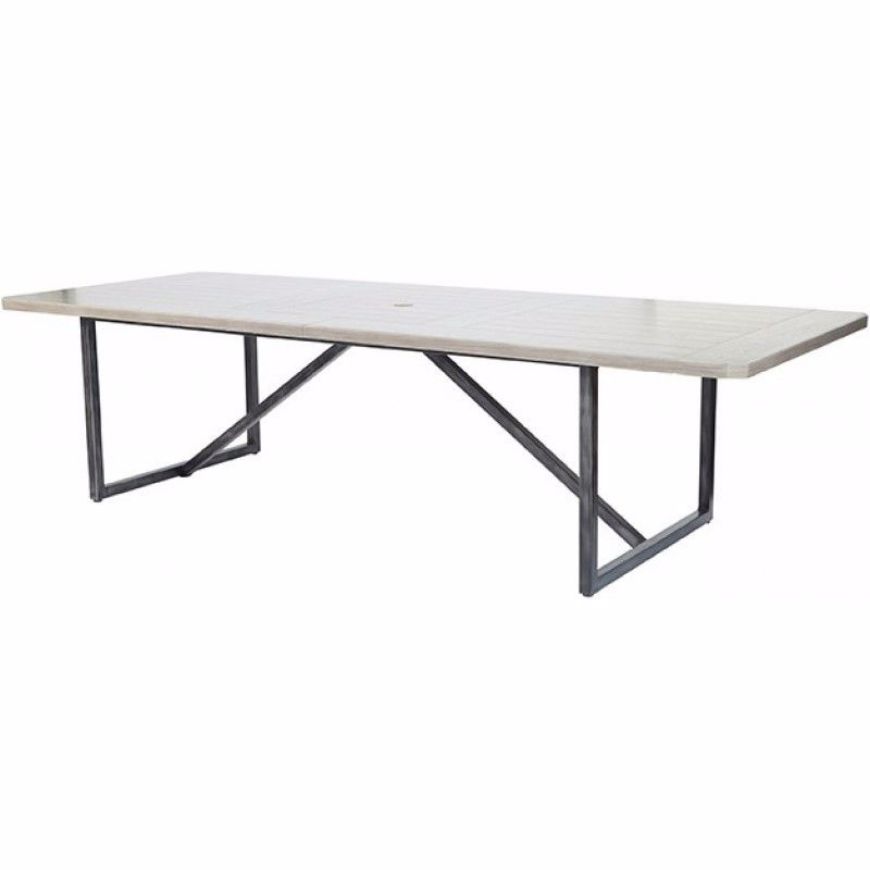 Picture of AMALFI 112 RECTANGULAR DINING TABLE BASE