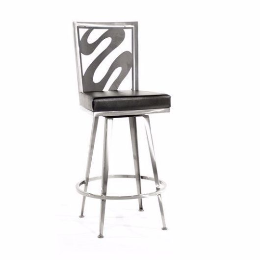 Picture of LUCA SWIVEL BARSTOOL, CHIANTI
