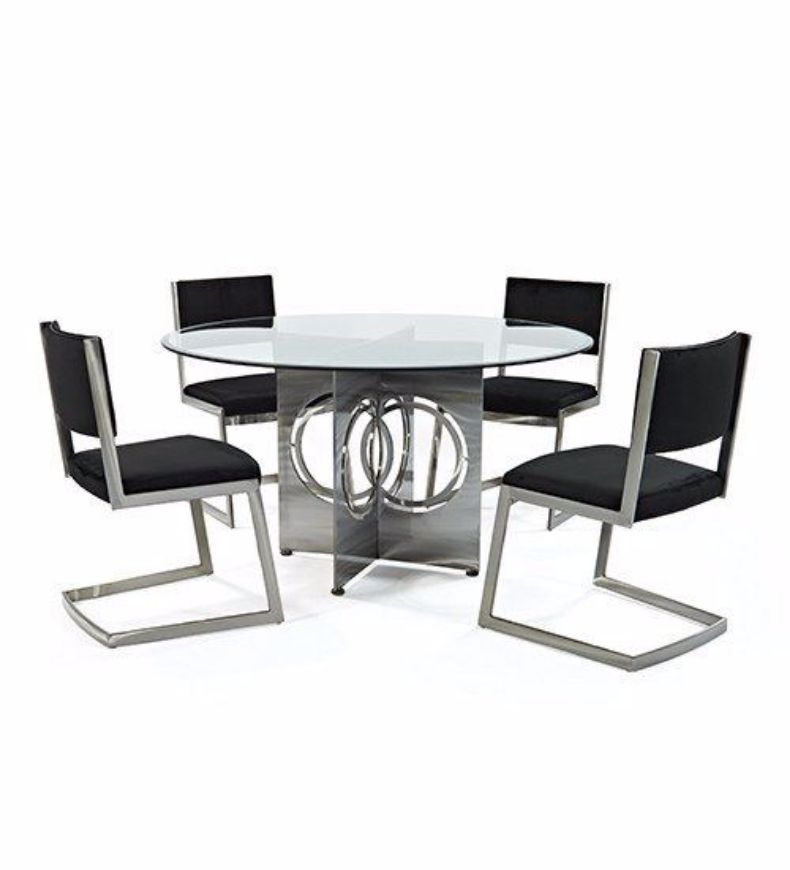 Picture of CHICAGO UPHOLSTERED DINING SET