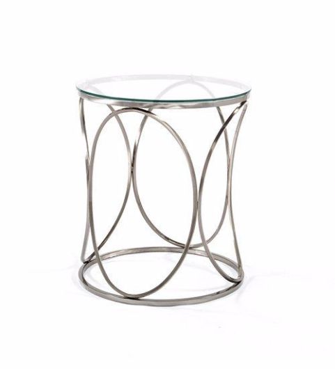 Picture of HELENA END TABLE – CLEAR GLASS