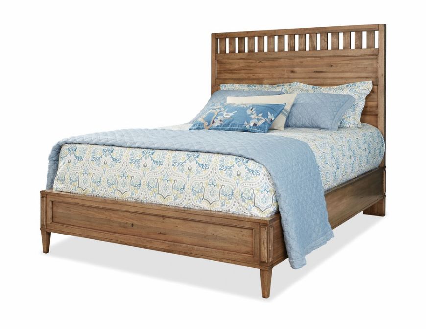 Picture of HIGH PANEL BED QUEEN - ESCARPMENT COLLECTION