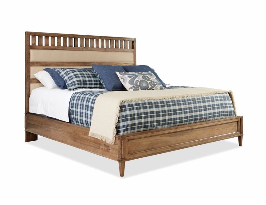 Picture of HIGH UPHOLSTERED BED KING - ESCARPMENT COLLECTION