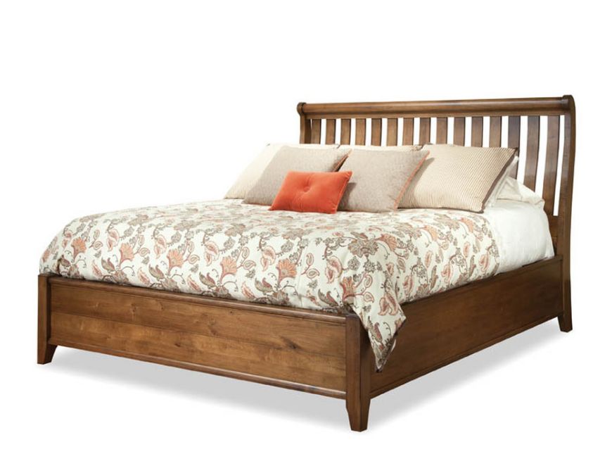 Picture of COMPLETE SLEIGH BED - RUSTIC CIVILITY COLLECTION