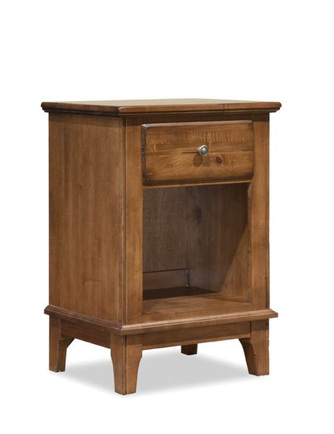 Picture of SHELF NIGHT STAND - RUSTIC CIVILITY COLLECTION