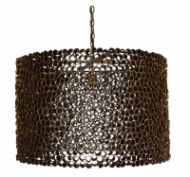 Picture of PORT MERION DRUM CHANDELIER, LARGE