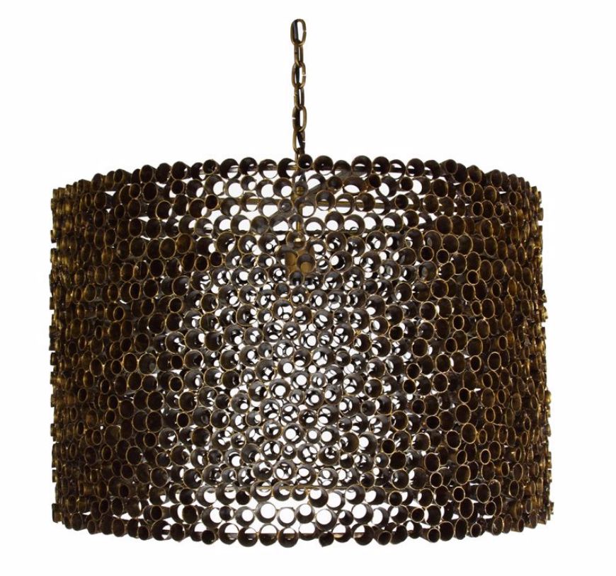 Picture of PORT MERION DRUM CHANDELIER, LARGE