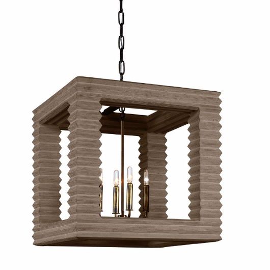 Picture of BELMONT CHANDELIER, SQUARE