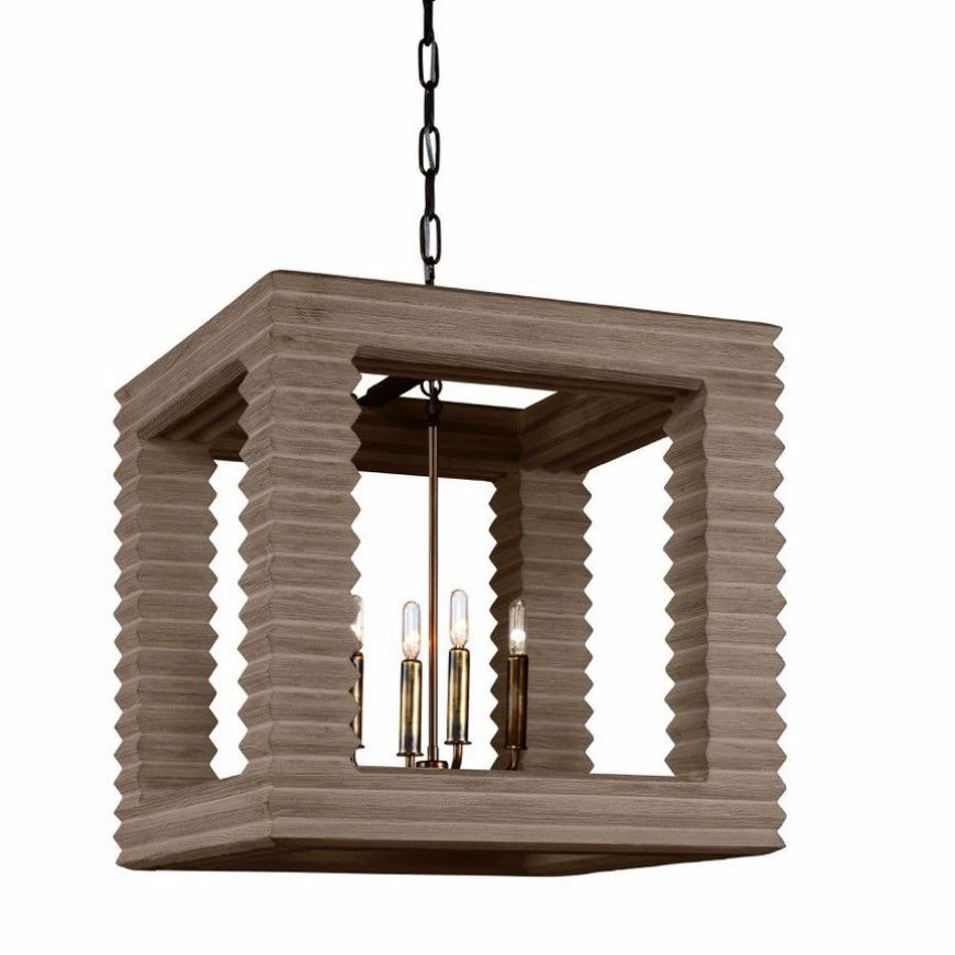 Picture of BELMONT CHANDELIER, SQUARE
