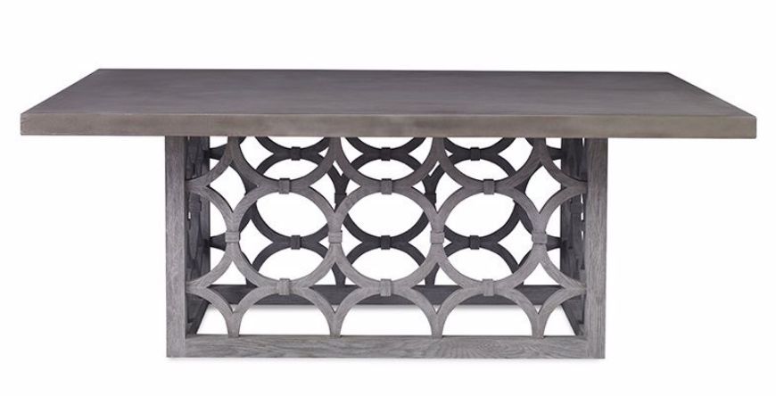 Picture of WOLFGANG DINING TABLE BASE ONLY, RECTANGULAR