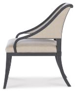 Picture of TS-CCU-3151-6-F1 - SÖREN ACCENT CHAIR - SWEDISH WIREBRUSHED BLACK