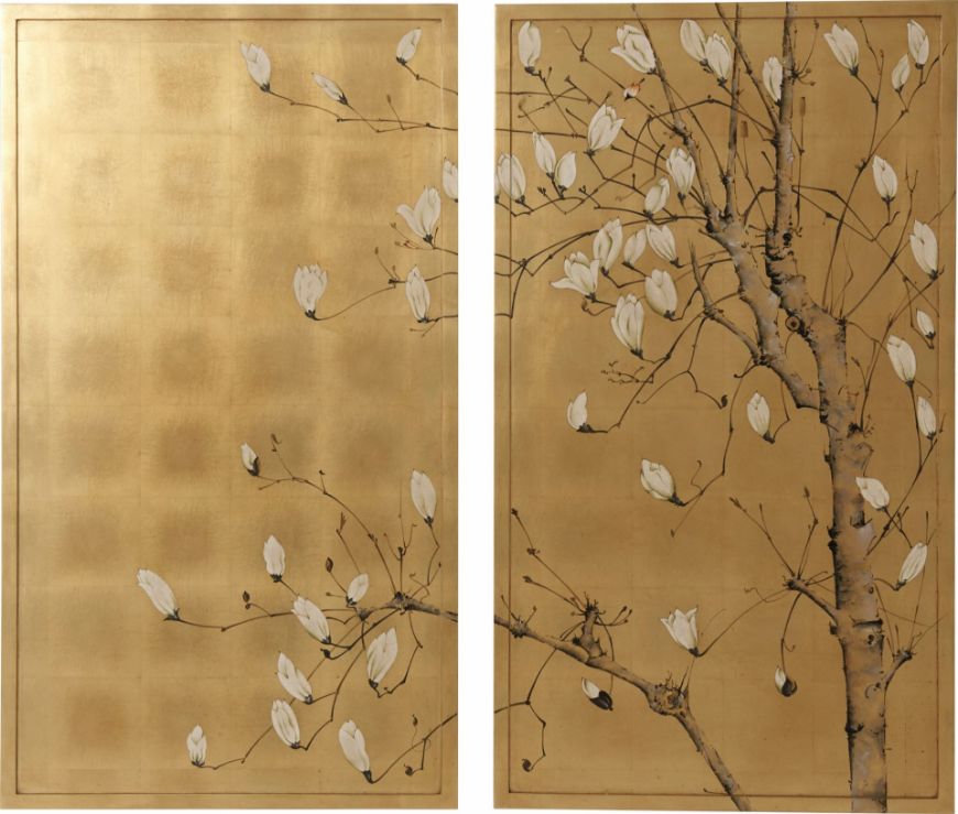Picture of SPRING MAGNOLIAS WALL DÉCOR