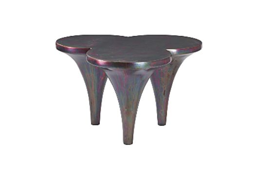 Picture of BUTTERFLY COFFEE TABLE , RESIN, COPPER