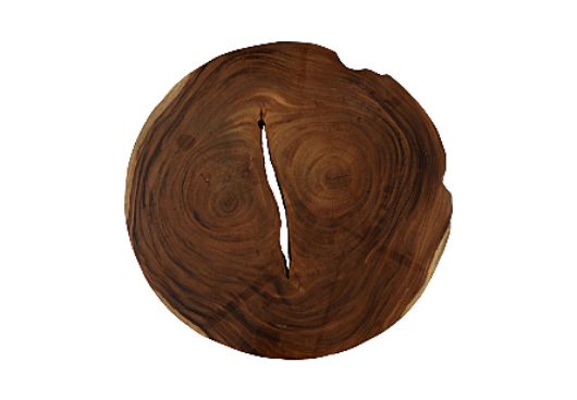 Picture of CHAMCHA WOOD FLOATING COFFEE TABLE ACRYLIC LEGS