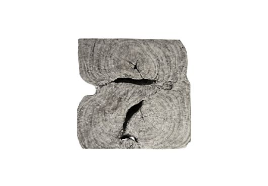 Picture of CHAMCHA WOOD COFFEE TABLE GREY STONE