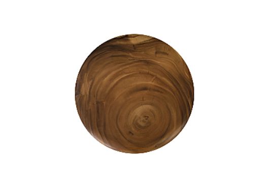 Picture of SMOOTHED TABLE ON BLACK METAL LEGS CHAMCHA WOOD, NATURAL