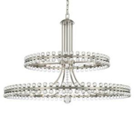Picture of CLOVER - TWENTY-FOUR LIGHT 2-TIER CHANDELIER