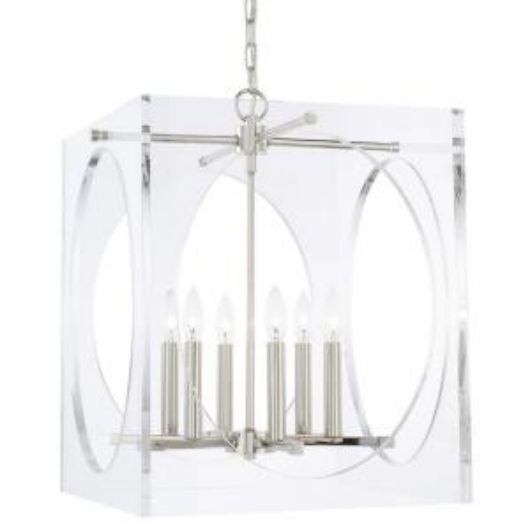 Picture of DRAKE - SIX LIGHT CHANDELIER