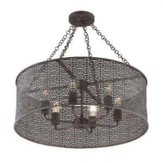 Picture of JASMINE - 6 LIGHT CHANDELIER