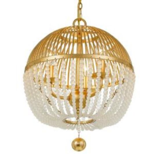Picture of DUVAL - THREE LIGHT CHANDELIER