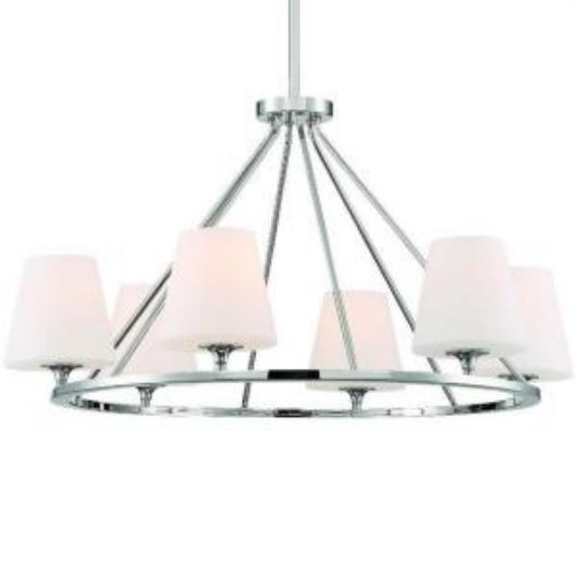 Picture of KEENAN - 6 LIGHT CHANDELIER