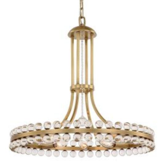 Picture of CLOVER - EIGHT LIGHT CHANDELIER
