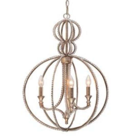 Picture of GARLAND - THREE LIGHT CHANDELIER