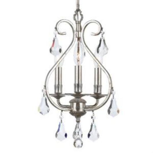 Picture of ASHTON - THREE LIGHT MINI CHANDELIER