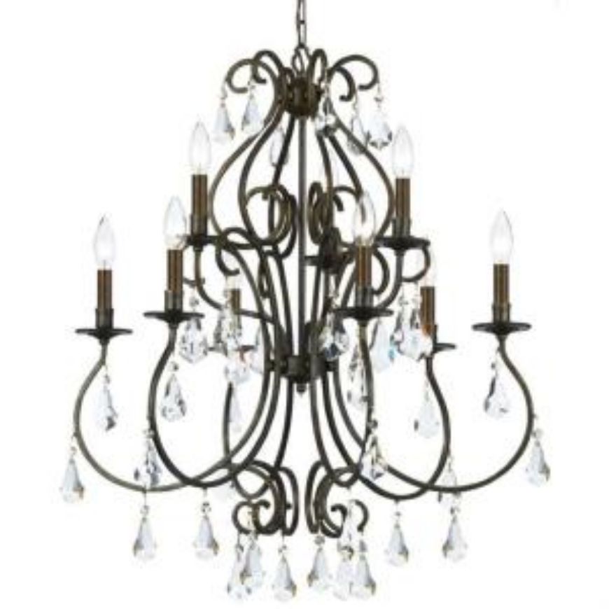 Picture of ASHTON - NINE LIGHT CHANDELIER