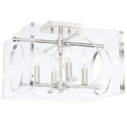 Picture of DRAKE - FOUR LIGHT FLUSH MOUNT