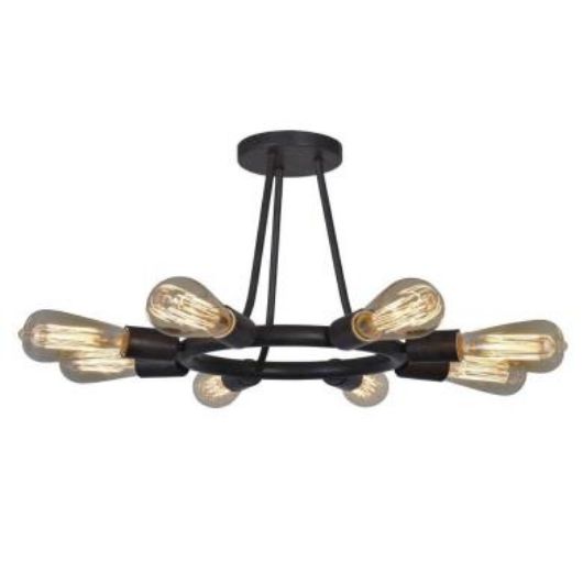Picture of DAKOTA - EIGHT LIGHT FLUSH MOUNT