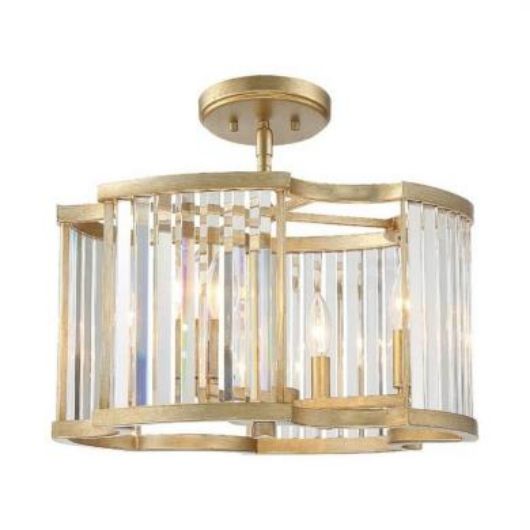 Picture of DARCY - 4 LIGHT FLUSH MOUNT