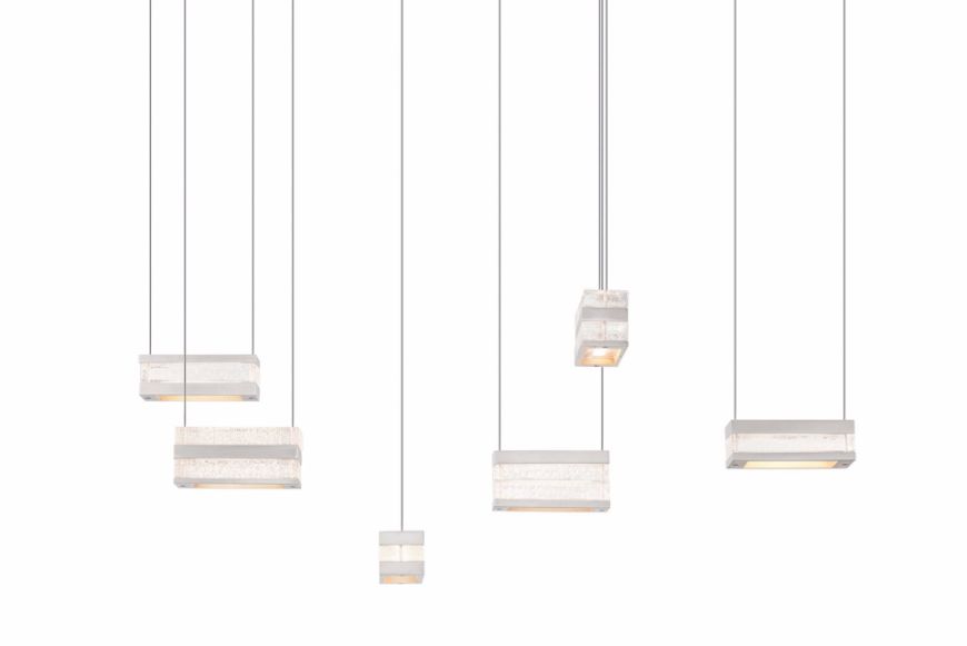 Picture of STACKS ALUMINUM 6-LIGHT PENDANT