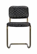 Picture of 0037 DINING CHAIR, STEEL AND LEATHER