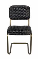 Picture of 0037 DINING CHAIR, STEEL AND LEATHER