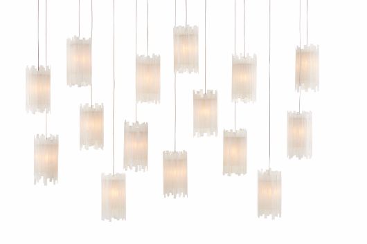 Picture of ESCENIA RECTANGULAR 15-LIGHT MULTI-DROP PENDANT
