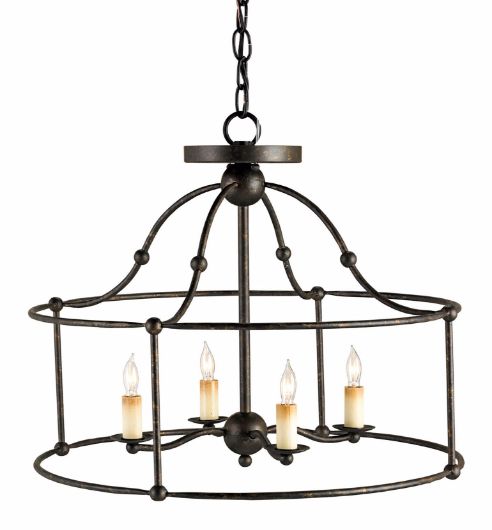 Picture of FITZJAMES BLACK SMALL LANTERN