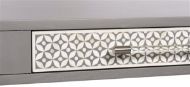 Picture of BRYSON DESK WITH WOOD FRETWORK BASE HH15
