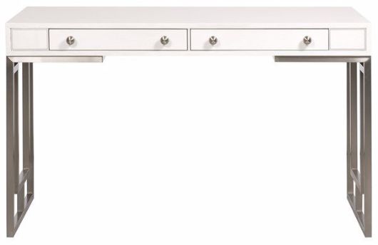 Picture of BRYSON DESK WITH GEOMETRIC METAL BASE HH13