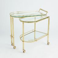 Picture of GALLERY FOLDING BAR-SHINY BRASS