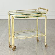 Picture of GALLERY FOLDING BAR-SHINY BRASS