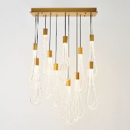 Picture of LAYERED RAINDROP CHANDELIER