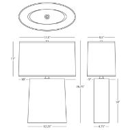 Picture of DAISY VICTOR TABLE LAMP DY03